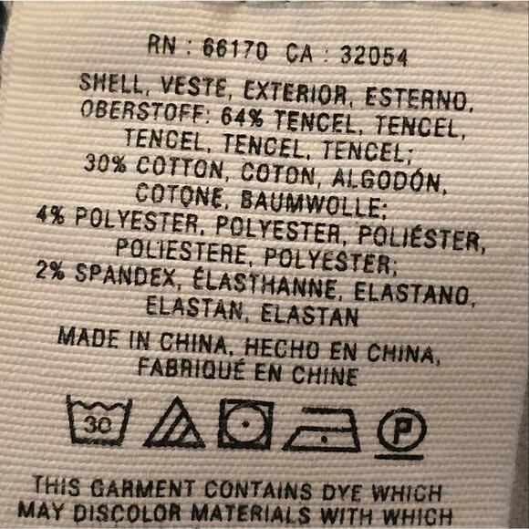 Anthropologie x Pilcro Raw Hem Cropped Straight Leg Jeans Size 32 - Picture 9 of 12